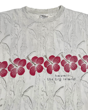 Load image into Gallery viewer, 90s Hawaii The Big Island nature all over print tee
