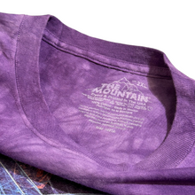Load image into Gallery viewer, The Mountain Purple acid dyed fairy tee
