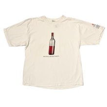 Load image into Gallery viewer, Half full or Half empty wine bottle tee
