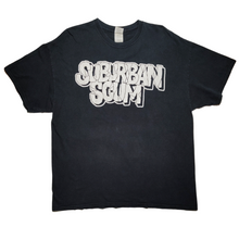 Load image into Gallery viewer, Suburban Scum Wall of Stone Medusa back print  Metal Band tee
