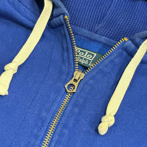 Polo blue zip up jacket