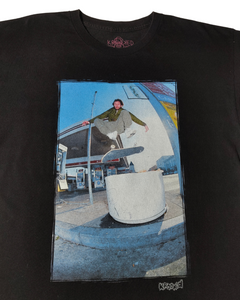 Krooked Skateboard Gonz kickflip portrait tee