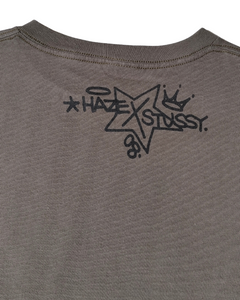08' STUSSY x ERIC HAZE Graffiti Print T-Shirts