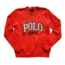 Load image into Gallery viewer, Polo orange sweater
