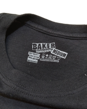 Load image into Gallery viewer, Baker Skateboards Mayhem bootleg Logo tee

