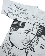 Load image into Gallery viewer, Roy Lichtenstein Pop Art "I Know How You Must Feel, Brad..." Bootleg inspired AOVP Tee
