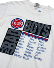 Load image into Gallery viewer, 90s Detriot Pistons Bad Boys White tee
