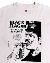Load image into Gallery viewer, 2010s Black Flag Police Story tee
