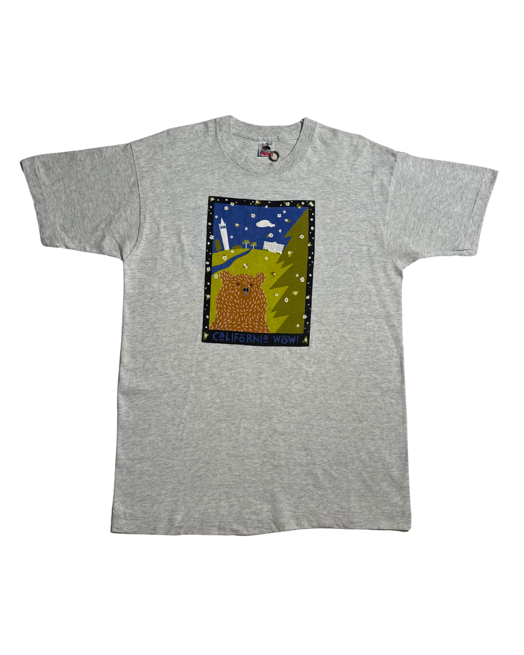 90s California Wow Melange Tee