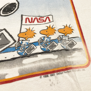 90s Vintage Peanuts X Nasa Snoopy Kennedy Space Center tee⁠