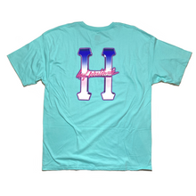 Load image into Gallery viewer, HUF classic logo celadon tee
