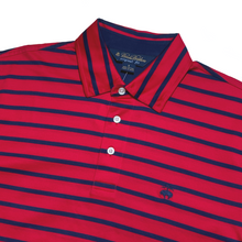Load image into Gallery viewer, Brooks Brother red stripes polo shirt
