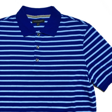 Load image into Gallery viewer, Banana Republic blue stripes polo shirt⁠
