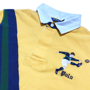 Polo Ralph Lauren Rugby football embroidery logo polo shirt