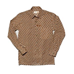 80s Slim Fit Pattern Shirt⁠