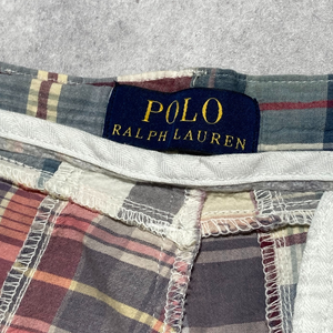 Ralph Lauren Polo Checker patchwork Shorts⁠