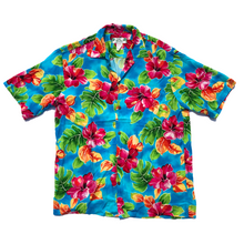 Load image into Gallery viewer, Two palms rayon hawaiian shirt⁠
