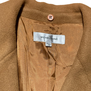 Michel rene cashmere blend camel coat⁠