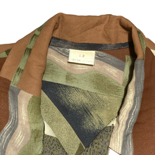 Load image into Gallery viewer, Viscose Pattern Shirt with shoulder pad⁠
