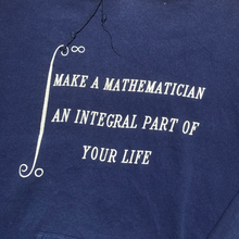 Load image into Gallery viewer, Make A Mathematician An Intergral Part Of Your Life Navy hoodie⁠
